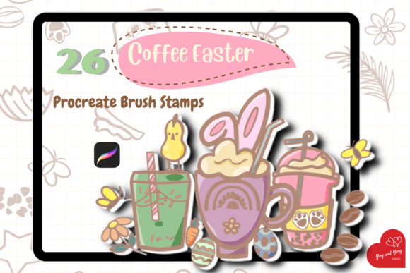 Coffee Easter Procreate Brush Stamps: A Practical Evaluation for Digital Artists