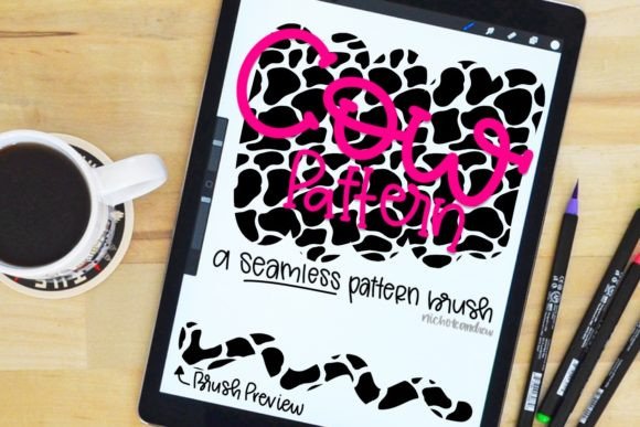 Mastering the Cow Print Seamless Procreate Brush for Digital Art