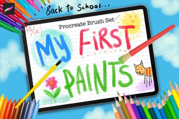 My First Paints Procreate: Recreating the Imperfect Magic of School Art Class