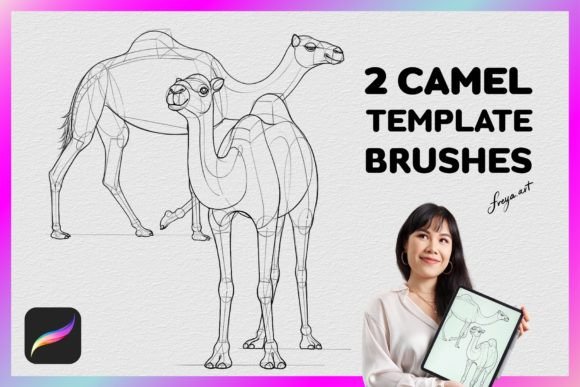 Procreate Camel Stamp: Elevating Digital Art with Specialized Brushes