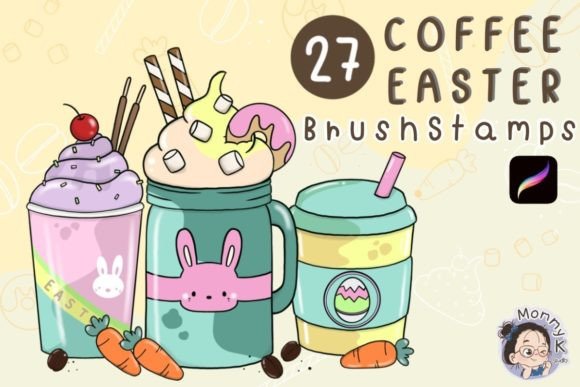 Procreate Coffee Easter Brush Stamp: A Strategic Asset for Digital Creators