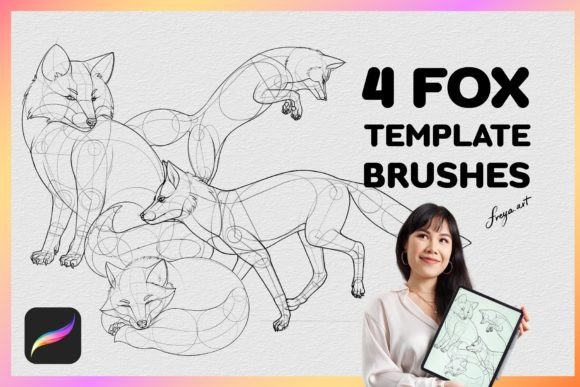 Procreate Fox Stamp: A Strategic Asset for Digital Illustration and Branding