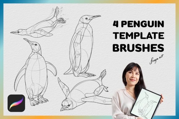 Procreate Penguin Stamp: The Ultimate Tool for Digital Artists