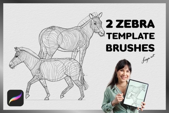 Procreate Zebra Stamp: Elevating Digital Art with Precision and Texture