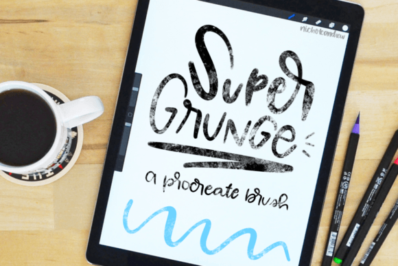 Super Grunge Procreate Brush: Texture & Style