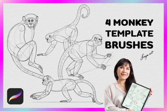 Unlocking Creativity with the Procreate Monkey Stamp