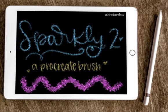 Unlocking Magic: How to Import and Use the Sparkly Procreate Brush on iPad